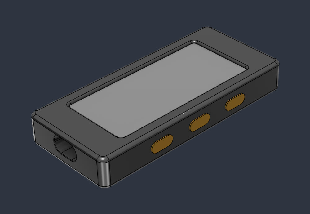 Case render, closed